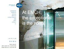 Tablet Screenshot of emch.com